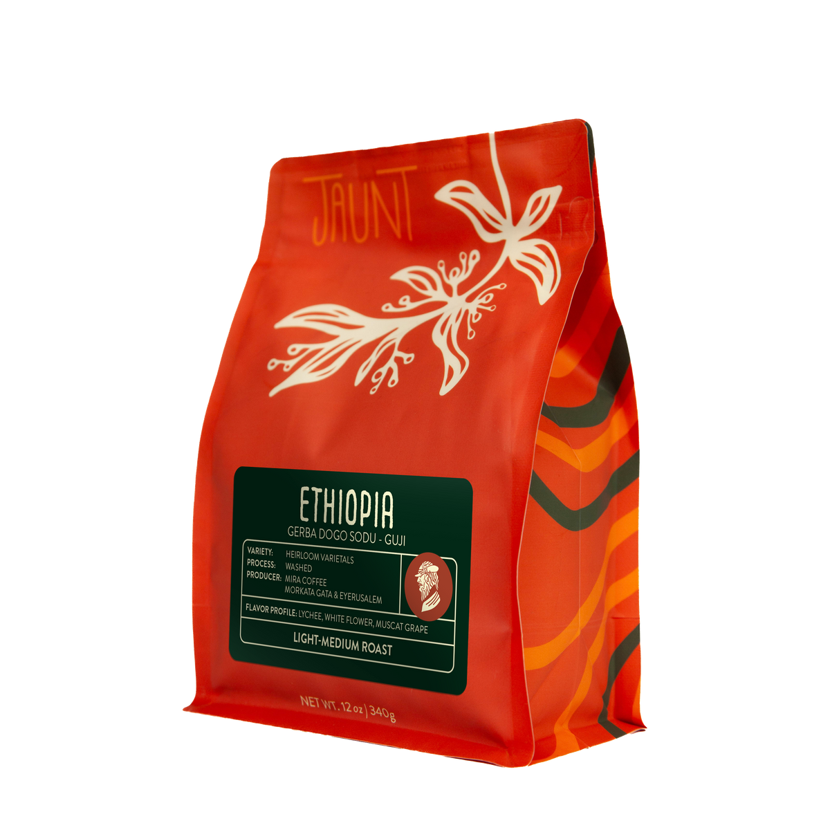 Ethiopia Gerba Dogo Sodu Guji - Light-Medium Roast Single-Origin Coffee