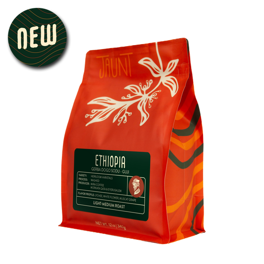 Ethiopia Gerba Dogo Sodu Guji - Light-Medium Roast Single-Origin Coffee